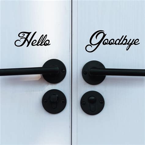 Goodbye At The Door