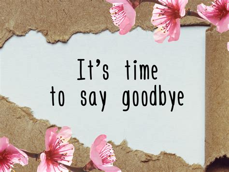 Goodbye To Goodbye