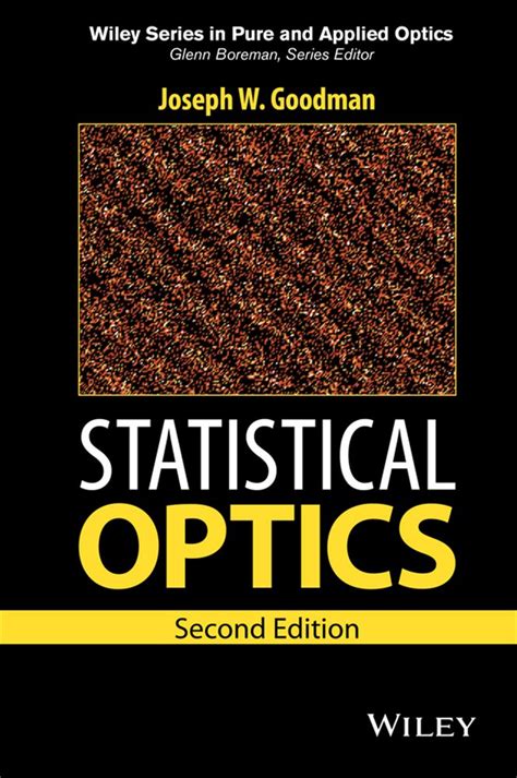 Goodman Statistical Optics Solution