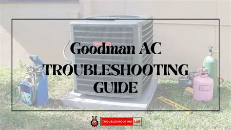 Read Online Goodman Troubleshooting Guide 