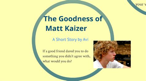 Full Download Goodness Of Matt Kaizer Full Story 