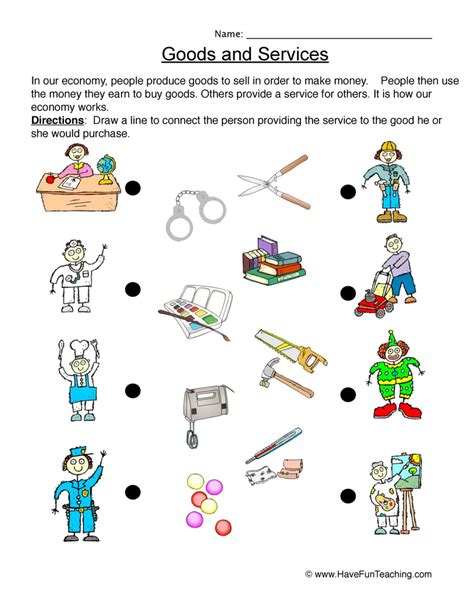 Goods And Services Teaching Resources For 2nd Grade Goods And Services 2nd Grade - Goods And Services 2nd Grade