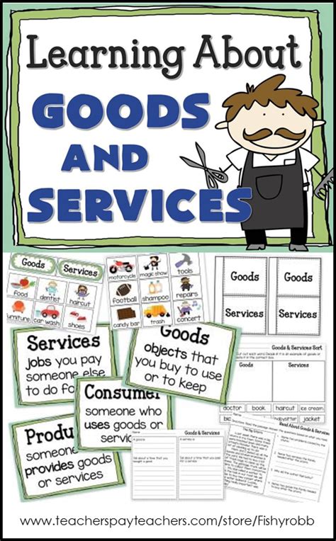 Goods And Services Teaching Resources Teach Starter Goods And Services 2nd Grade - Goods And Services 2nd Grade