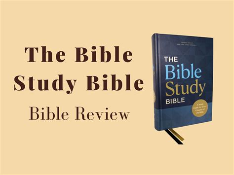 goods of the bible to study
