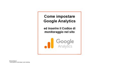 google analytics italiano
