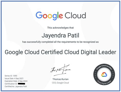 Google Cloud Digital Leader Certification Study Guide