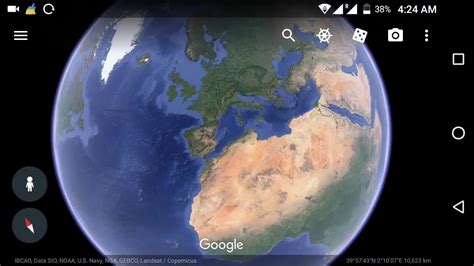 google earth map live satellite view