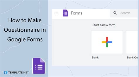 Google Forms Questionnaire