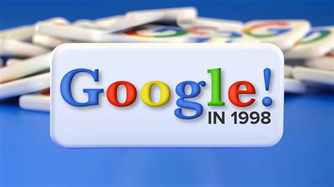 google in 1998 | Khm ph giao din Google in 1998