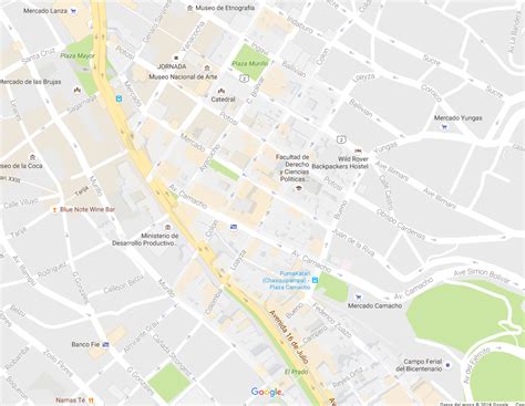 Google Maps La Paz