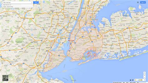 google maps new york