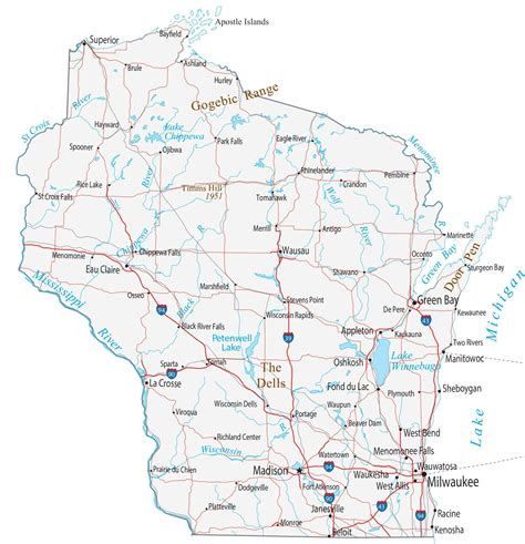 google maps wisconsin
