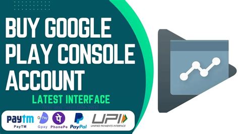 google play console account buy