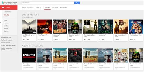 google play tv series