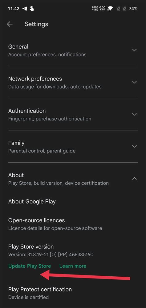 Google Plays Cant Open