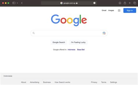 google sg indonesia