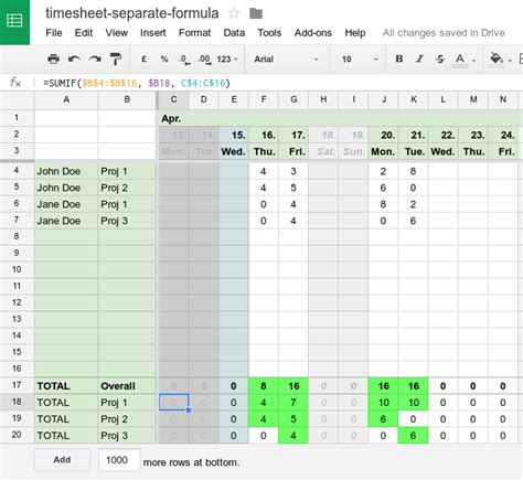 google sheets How can I create a SUM function which only counts the