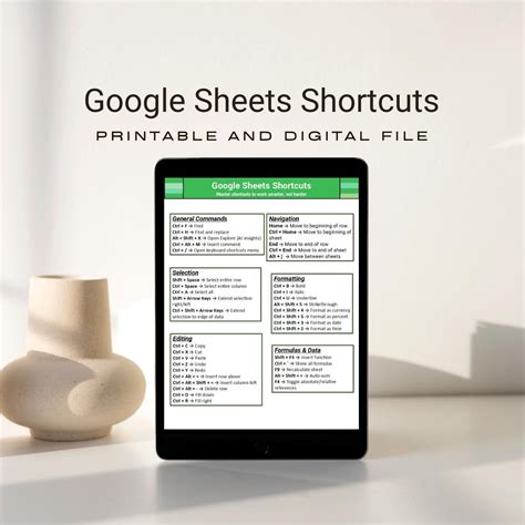 Google Sheets Hotkeys