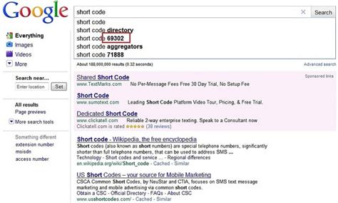 Google Short Code