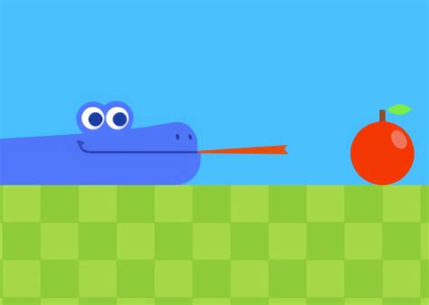 Play Snake Game by Google - elgooG