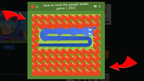 Google Snake Game Mod Github