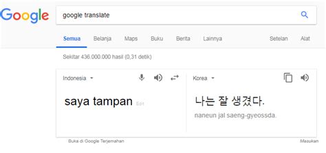 google translate indonesia korea selatan