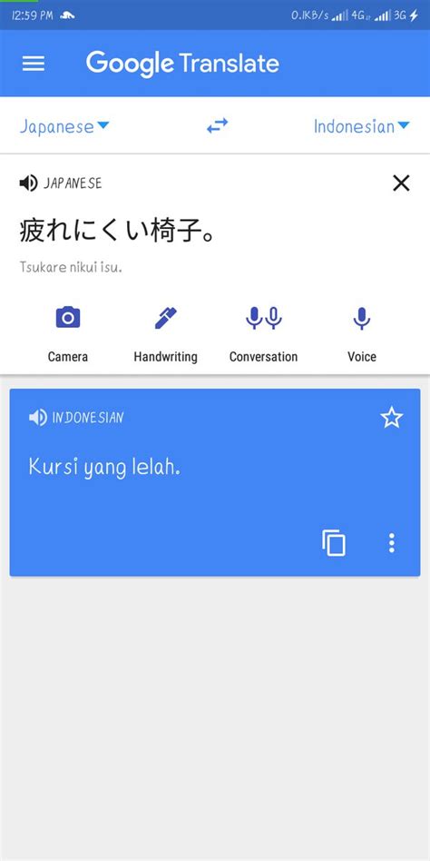 google translate jepang