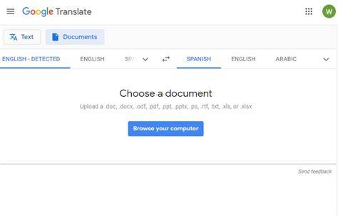 Google Translate Pdf Document