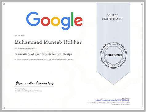 Google Ux Design Certificate