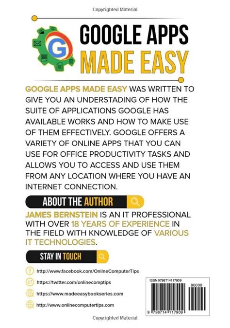 Google Apps Made Easy: Learn to work in the cloud (Computers Made Easy Book 7)