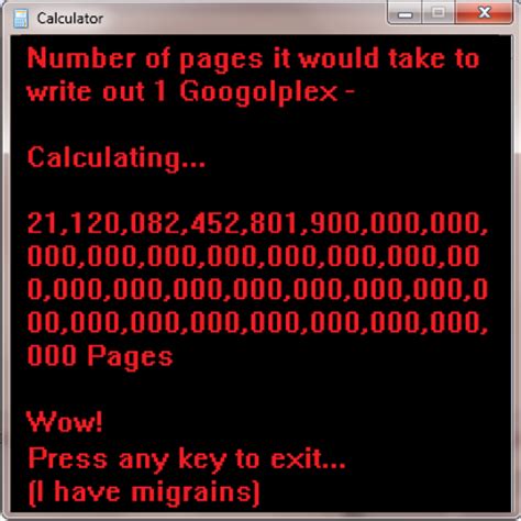 Googolplex Number