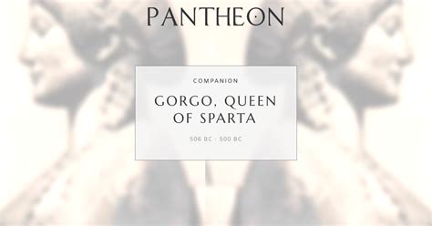 gorgo queen of sparta biography sample