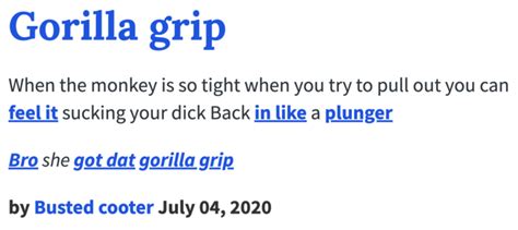 Gorilla.grip Meaning