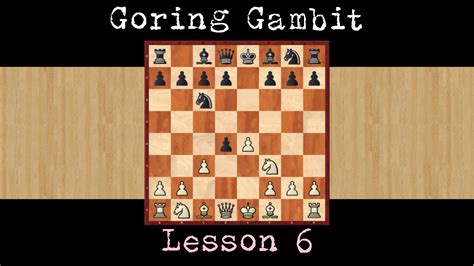 Goring Gambit