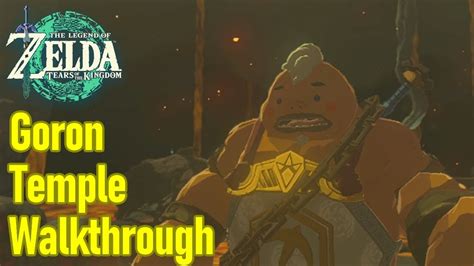 Goron Temple Walkthrough