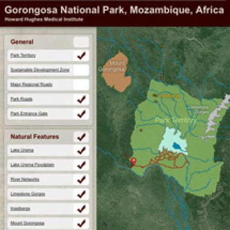 Gorongosa Interactive Map