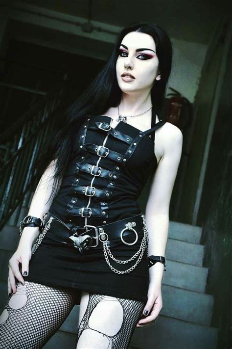 Goth dominatrix