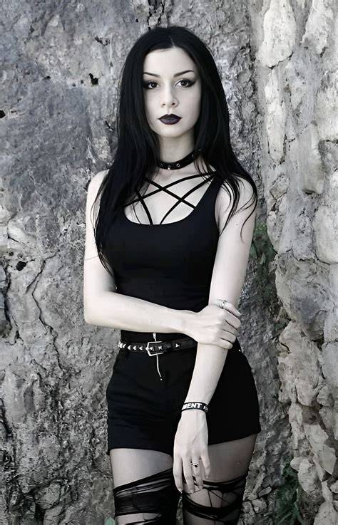 goth nude