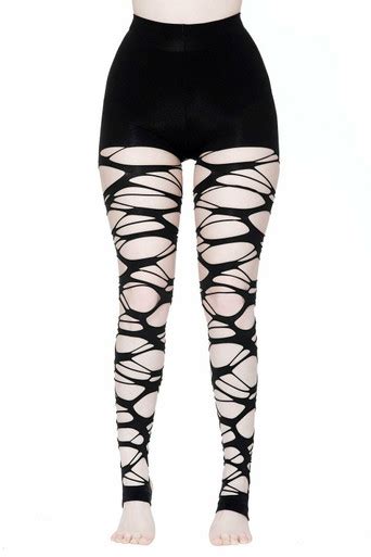 Goth Ripped Tights