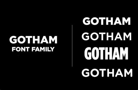 gotham family font for pc