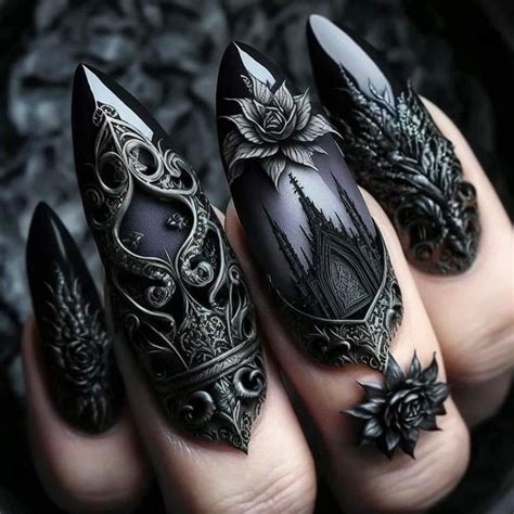 Gothic Nail Designs