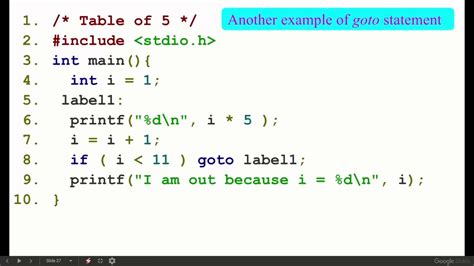 goto Statement in C++ How does goto Statement Work in C++?