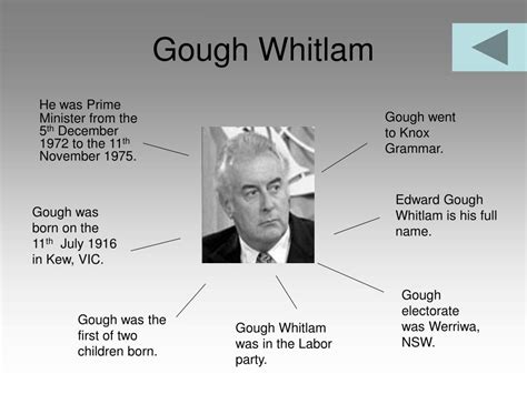 gough whitlam timeline software