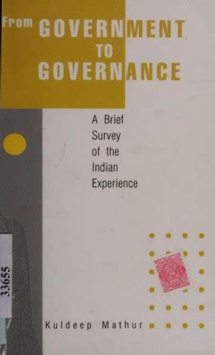 governance kuldeep mathur