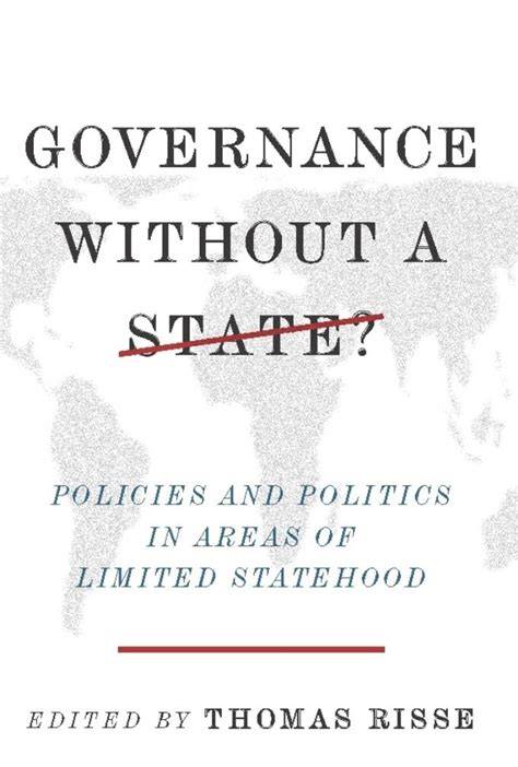 governance without a state policies and politics i