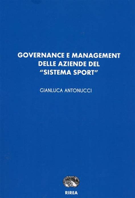 Full Download Governance E Management Delle Aziende Del Sistema Sport 