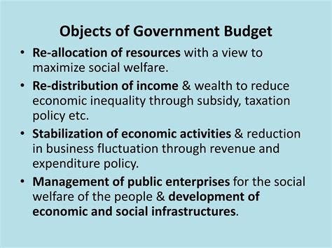 Government Budget Class 12