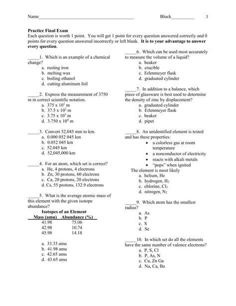 Government Final Exam Answer Key