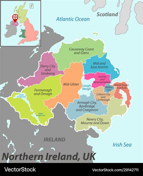 government guidelines on isolation northern ireland map