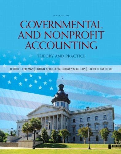 Read Online Government And Nonprofit Accounting 10Th Edition 